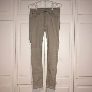 Rag & Bone light grey skinny jeans size 30